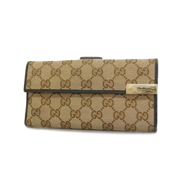 Gucci Bags Gucciauth Bifold Wallet 2572 Womens Gg Canvas Long